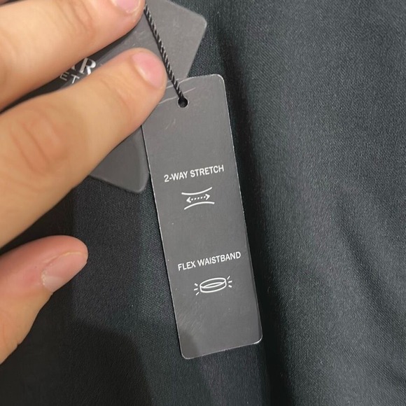 NWT Kenneth Cole Mens Black Slim Fit Stretch Performance Tech Short Size 34 - Picture 5 of 9